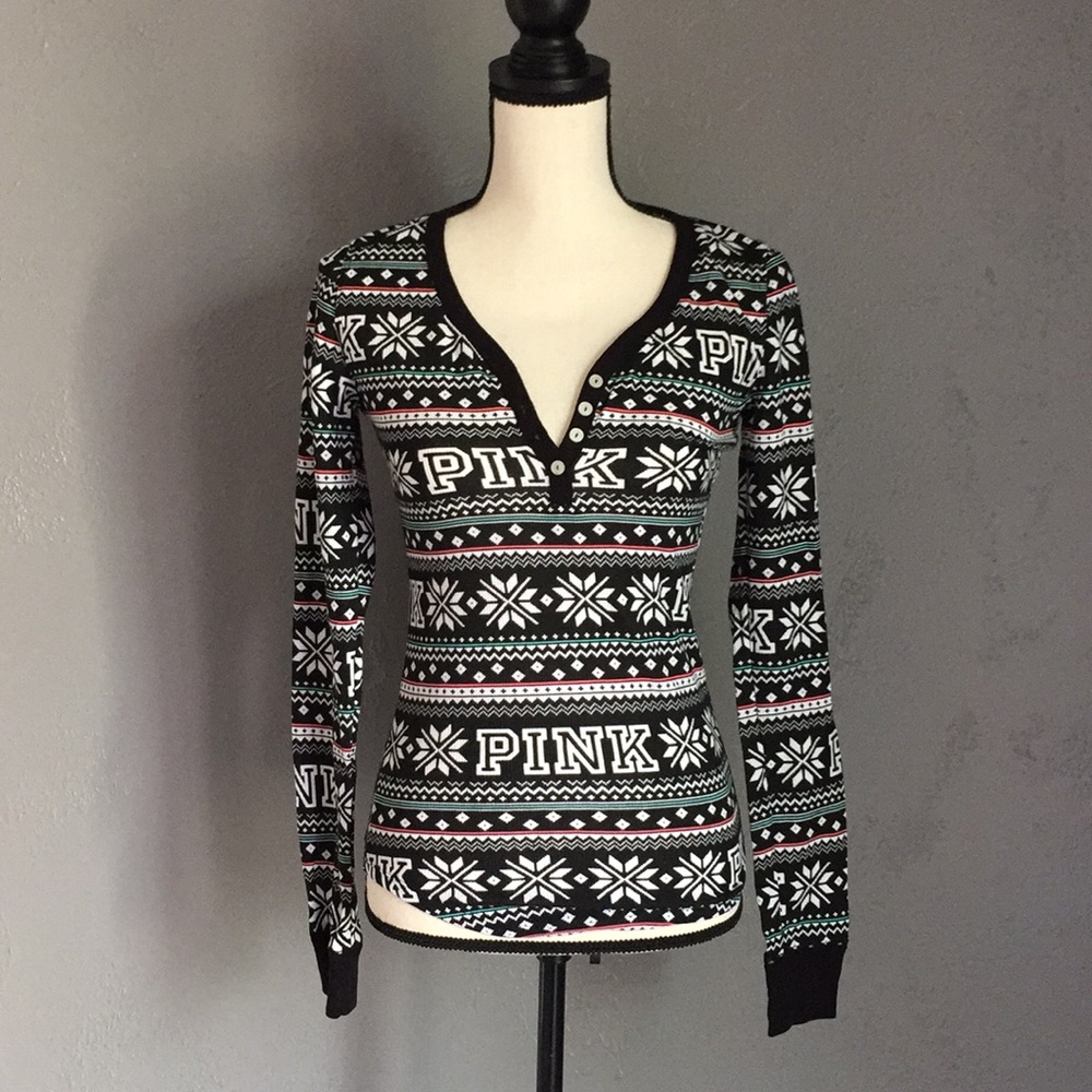 VS PINK THERMAL LONG SLEEVE